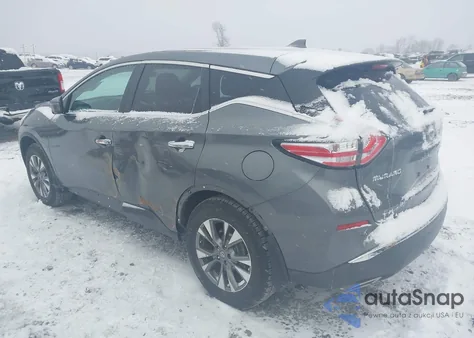 2017 Nissan Murano S z USA, uszkodzony, nr VIN 5N1AZ2MG3HN138462
